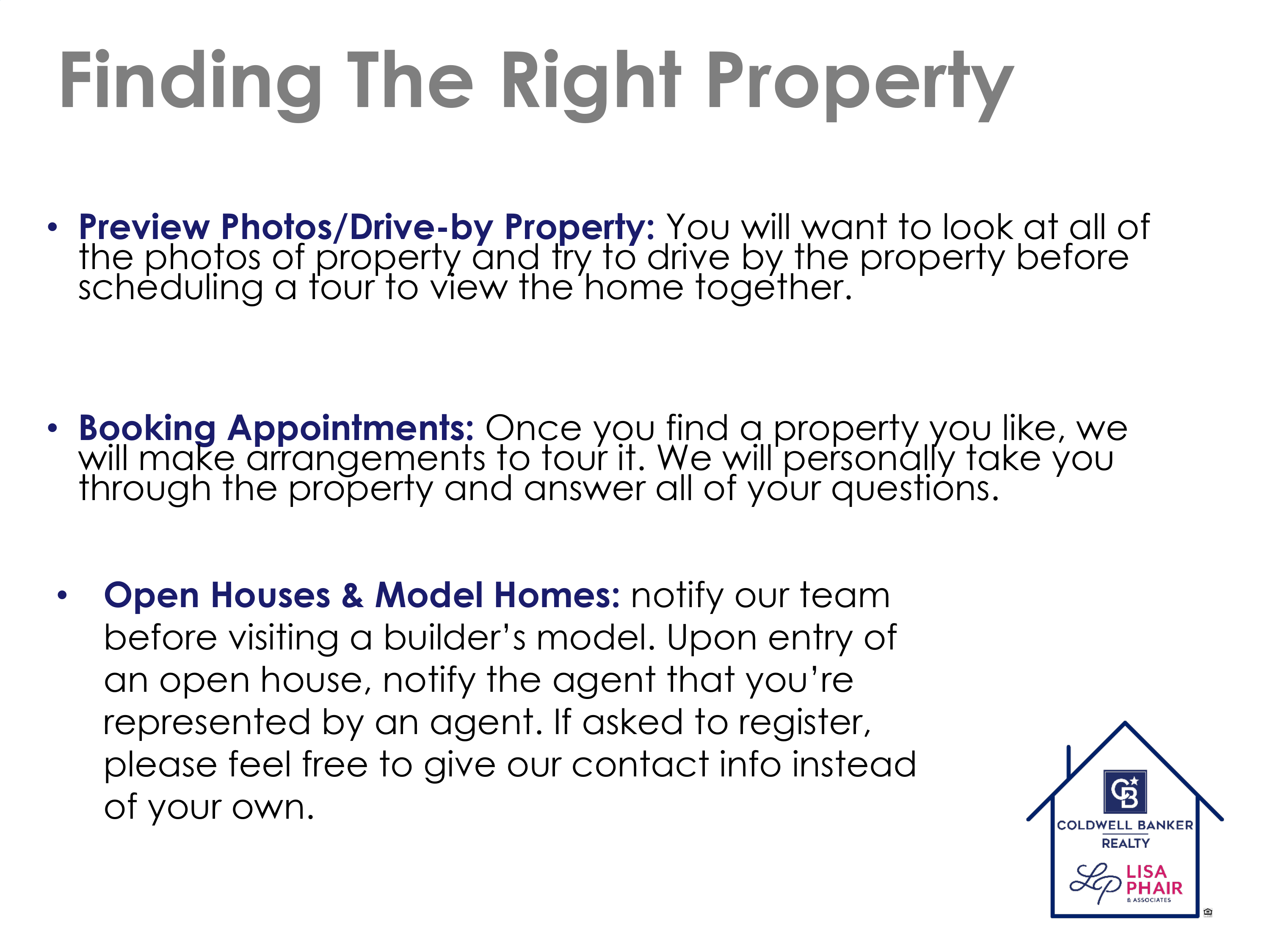 Finding The Right Property Pt.